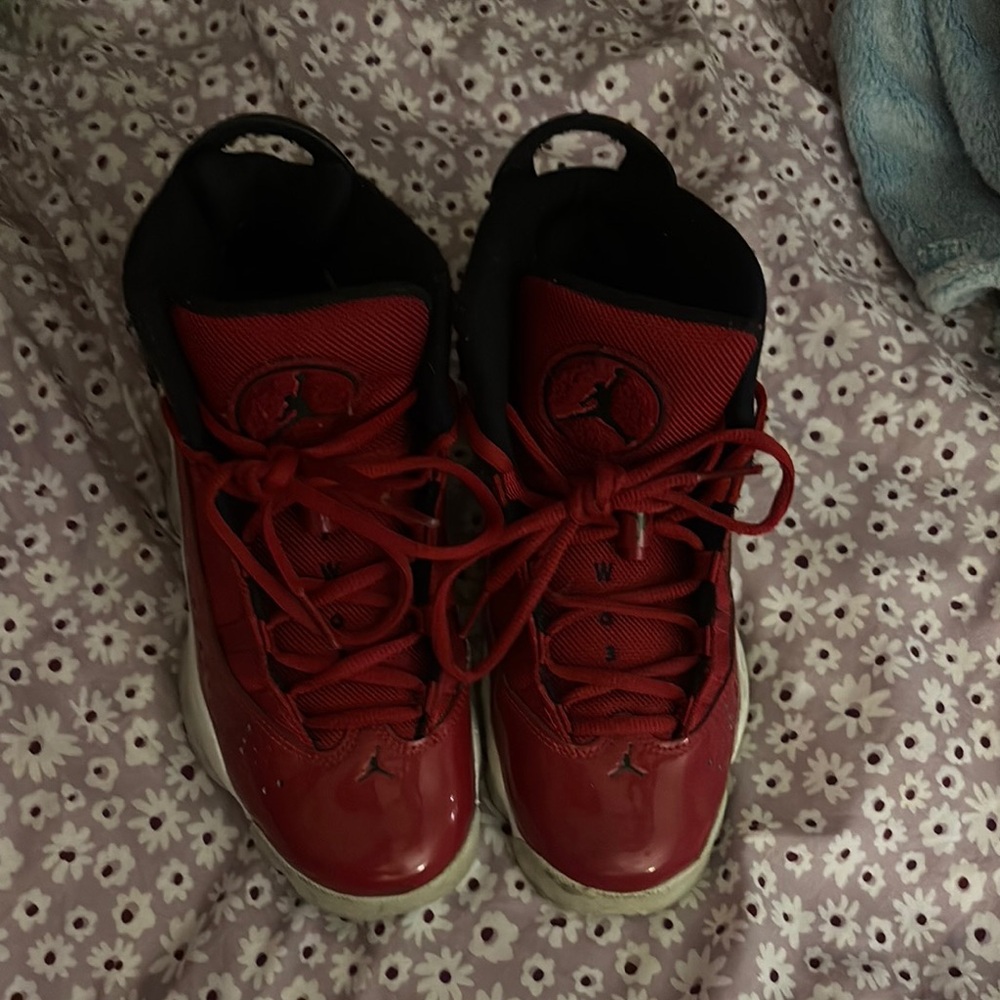 Kids Red Jordans